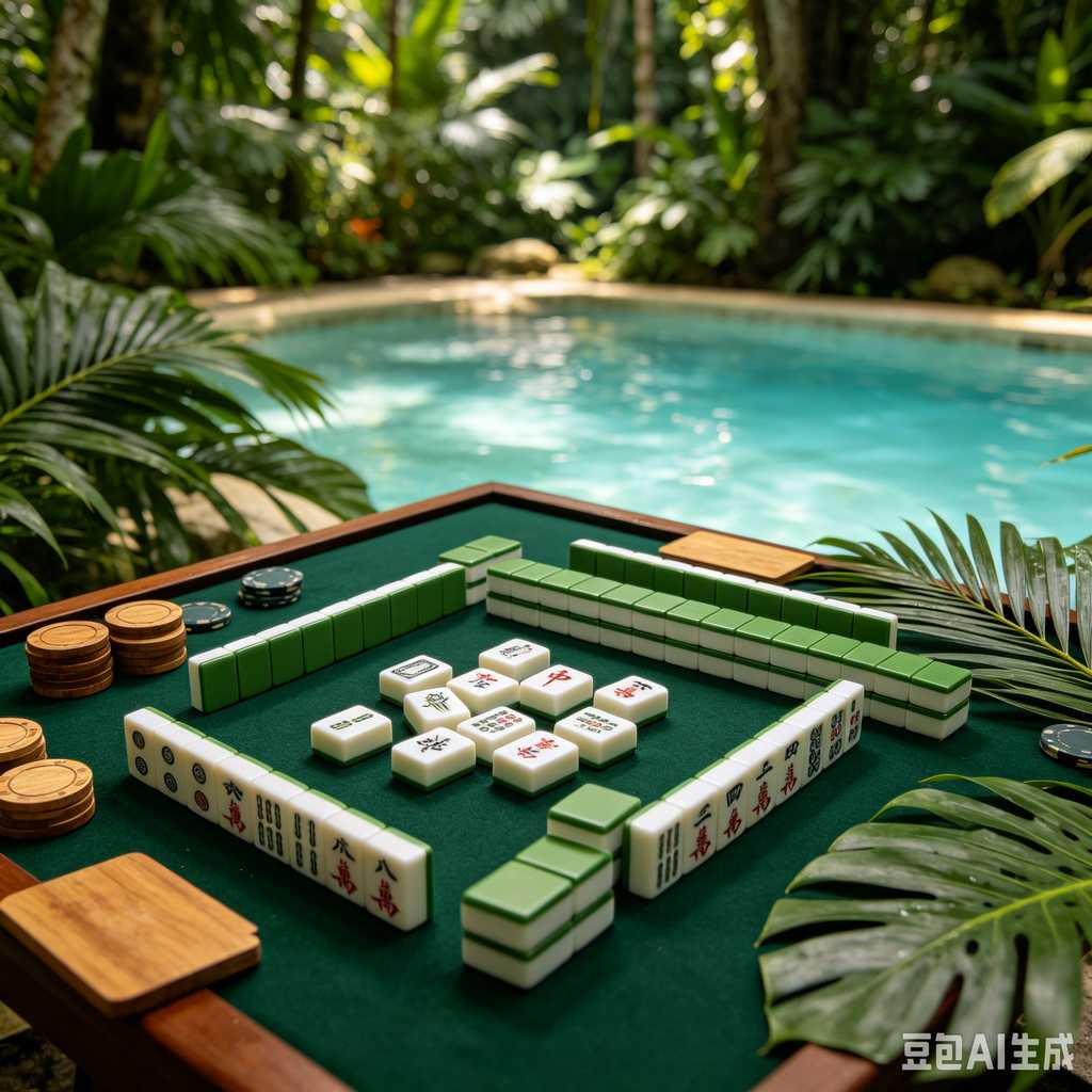 mahjong rack set of four