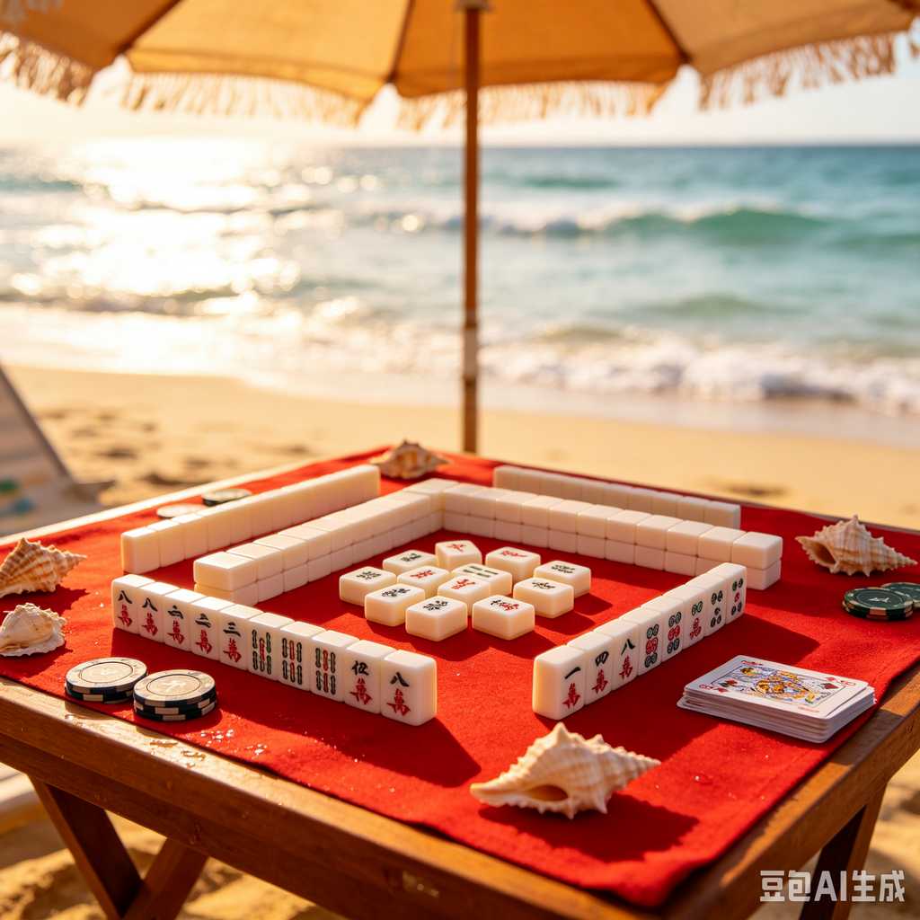 premium resin mahjong game set